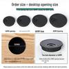 New Arrival: 0.01 Computer Desk Cable Hole Cover - Office Desk Wire Grommet & Decorative Sealing Box