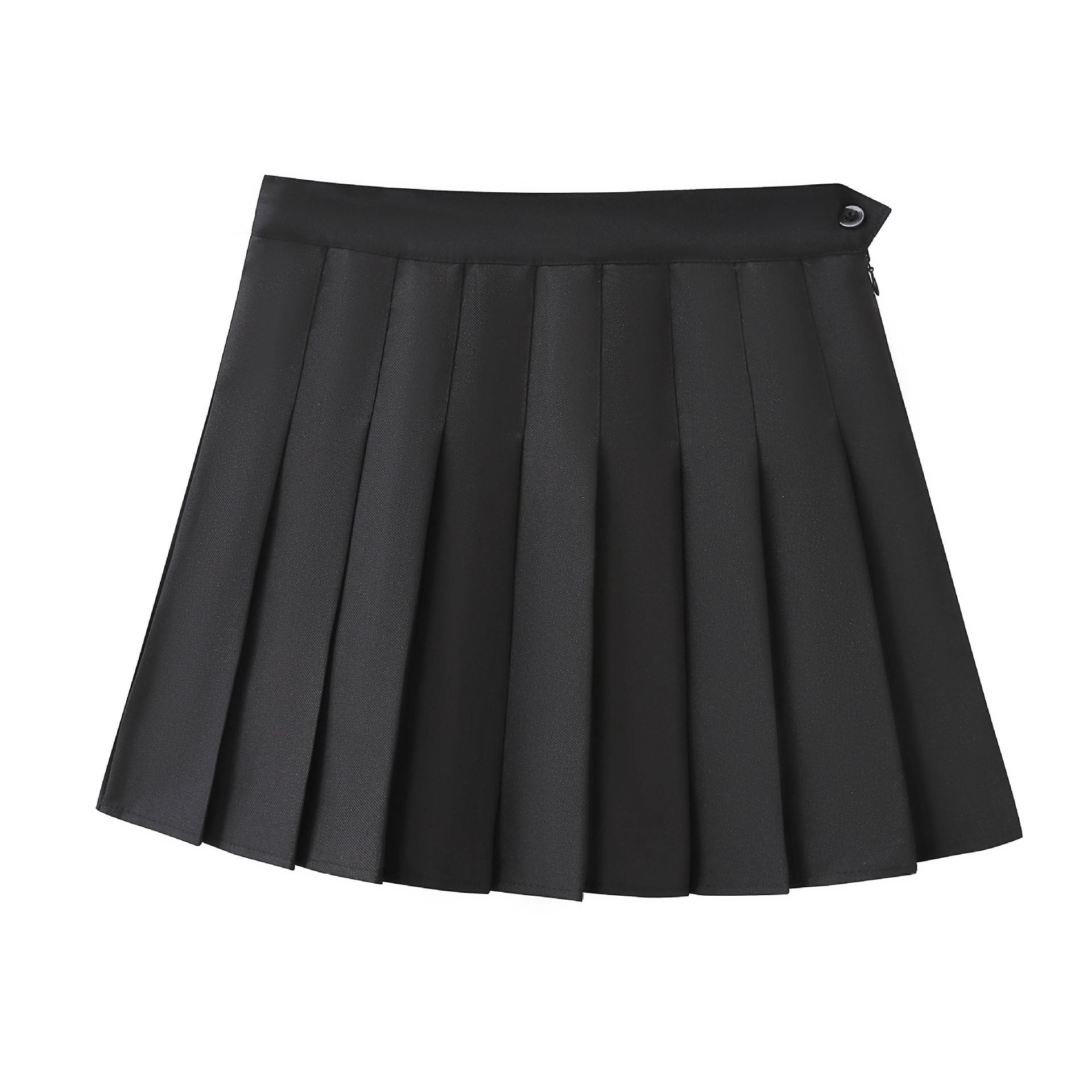 

Юбка миди плиссе цвета «Звездный серый» в наличии - Весна/Лето 2024, Приталенный стиль «Академия», Универсальная короткая юбка JK. S