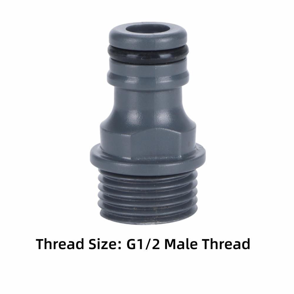 4PCS Quick Release Garden Hose Nipple Plastic Hose Tap Nipple Adapter  Outdoor Watering Use