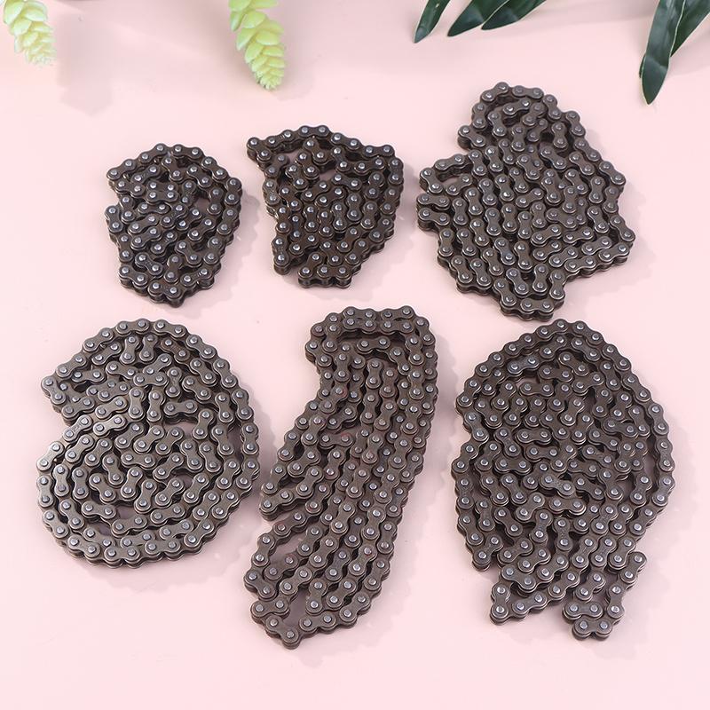 25H Chain With Spare Master Link 49Cc 2 Stroke Engine Atv Quad Go Kart Dirt Pocket Mini Motor Bike Section 62/68/132/136/138/158