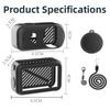 3Pcs/set Lens Cap Protective Case Silicone Camera Body Shell for DJI Osmo Nano Accessories