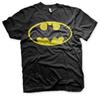 Officially Licensed Batman Distressed Logo BIG  TALL 3XL4XL5XL Men's T-Shirt