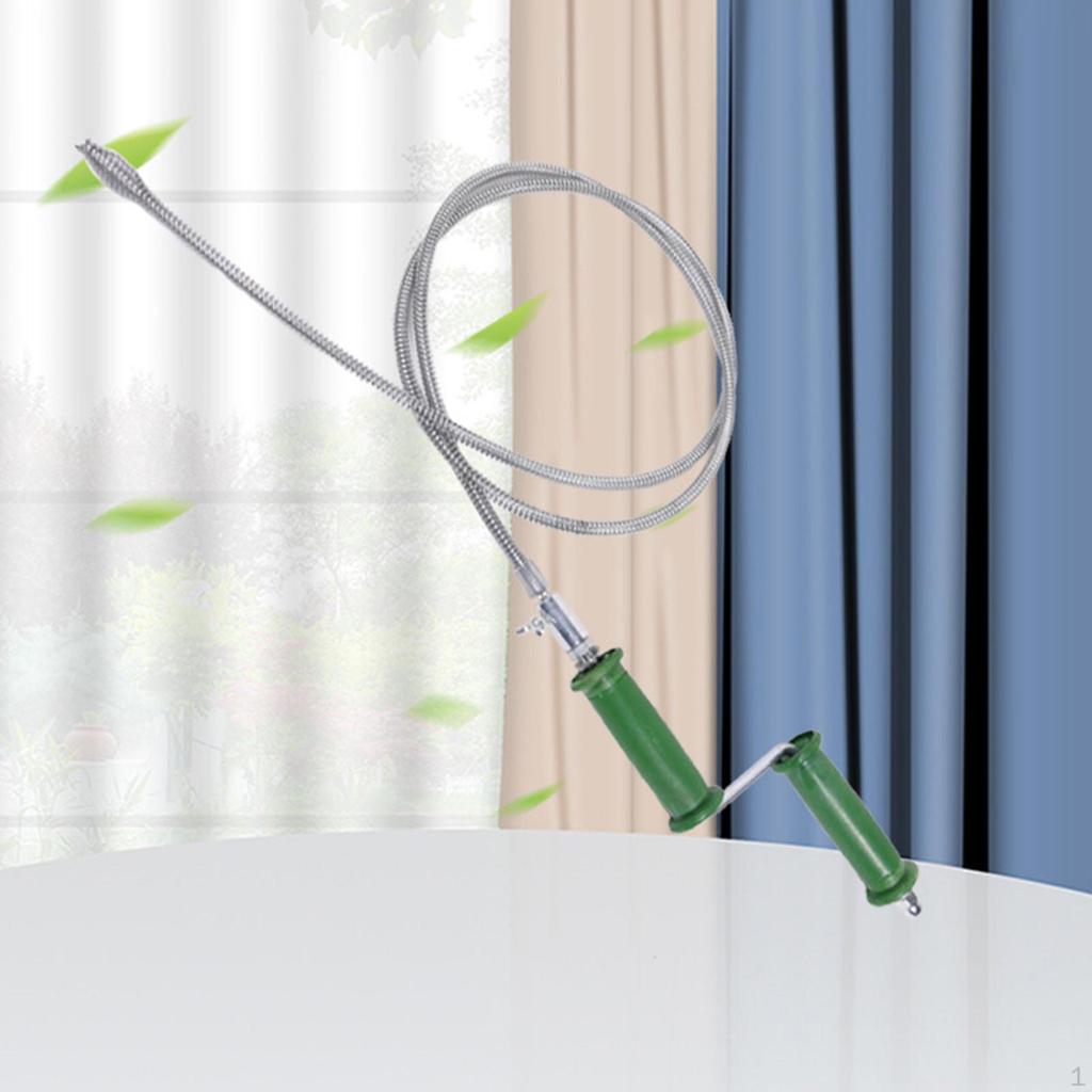 Drain Cleaner Dredge Device Plumbing Snake Tool Toilet Cleaning Tools Pipe Clog Remover Spring