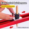 Professional Adjustable Pencil Holder Contour Gauge Multi-Purpose DIY Measuring Profile Scribe Tool Woodworking Edge Measuring