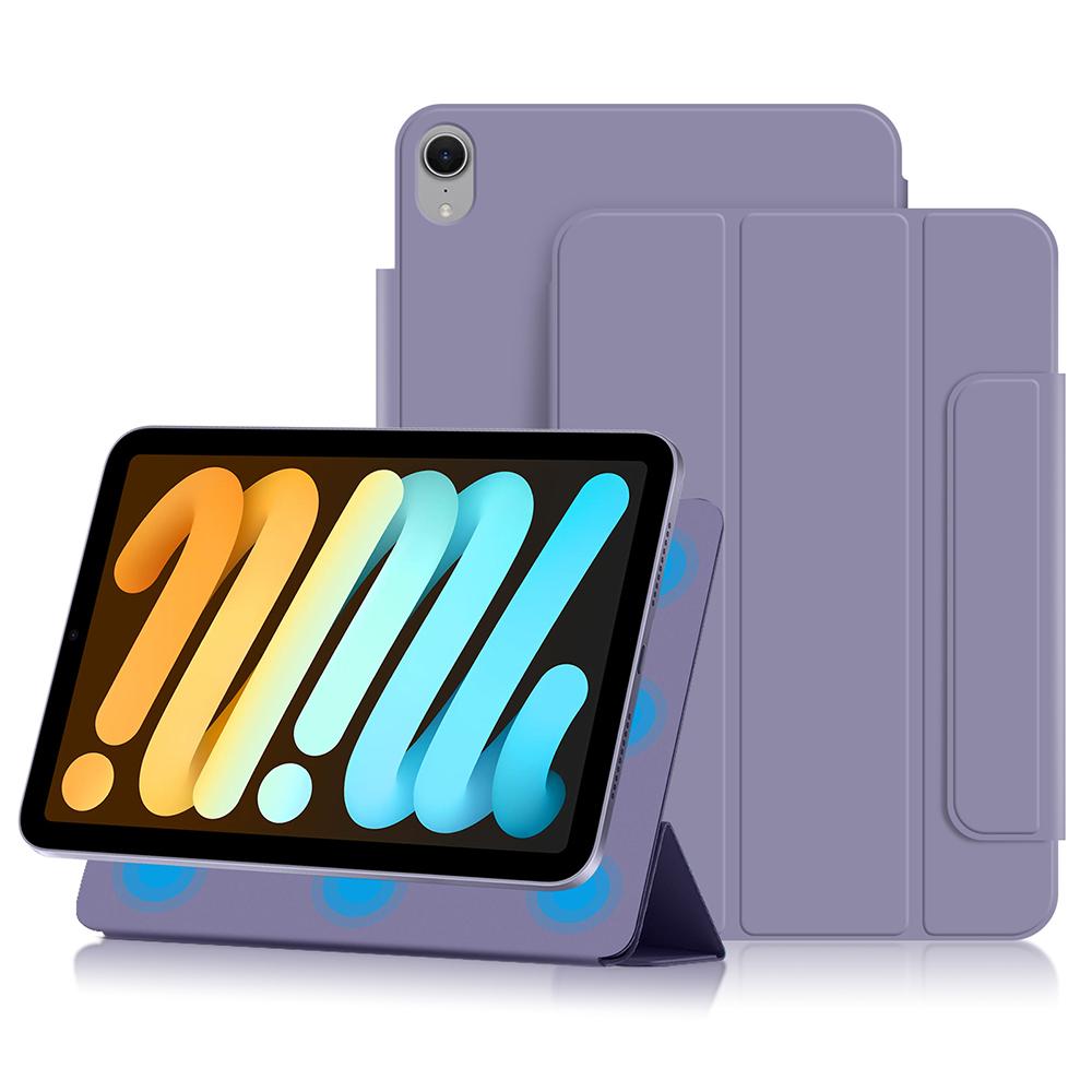 For iPad Mini (2024) Stand Case Shockproof Magnetic PU Leather Flip Tablet Cover