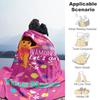 Dora Explorer Customize Text Blanket Multi-purpose Personalized Blanket Ultra-Soft Suitable for Couch Living Room Bedding Home Decor for All Occasions