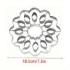 Sunflower Stainless Steel Pie Cutter - Perfect for Baking,Holiday Parties & Quick Pies | Ideal Kitchen Gadget for Christmas & Thanksgiving,Baking Tool