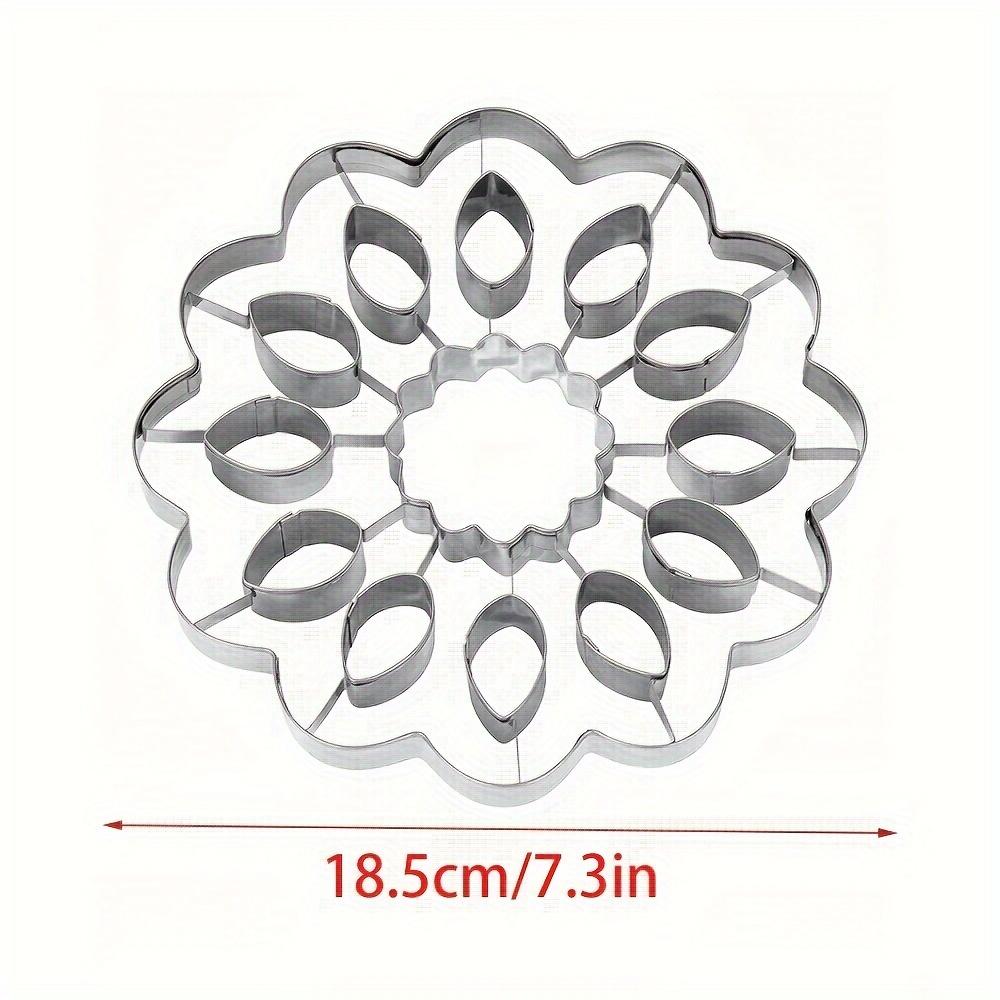 Sunflower Stainless Steel Pie Cutter - Perfect for Baking,Holiday Parties & Quick Pies | Ideal Kitchen Gadget for Christmas & Thanksgiving,Baking Tool