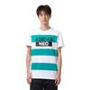 adidas Neo T Shirt Men's White/Green DW8133