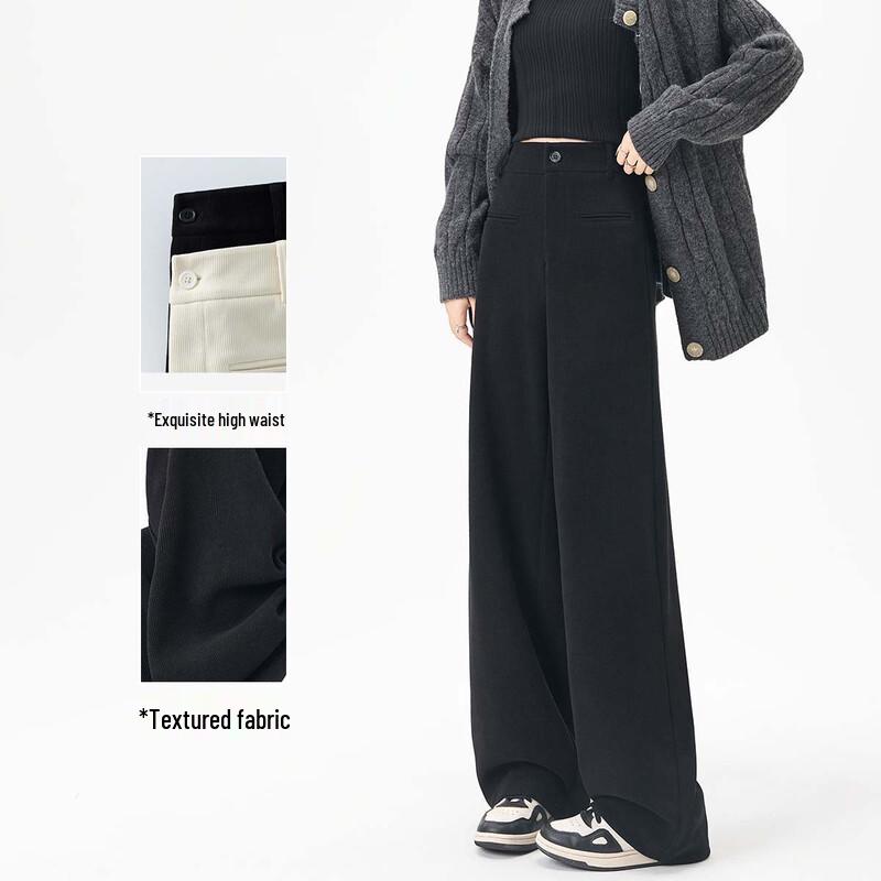 HSTYLE Women's Relaxed Slim-Fit Casual Suit Pants