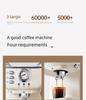 High-Pressure Italian Semi-Automatic Espresso & Milk Foam Coffee Maker for Home or Office
