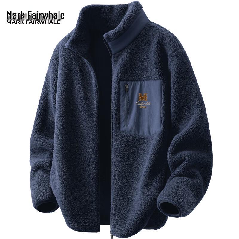 Mark Fairwhale Men's 2025 Fall/Winter Thickened Fleece Jacket