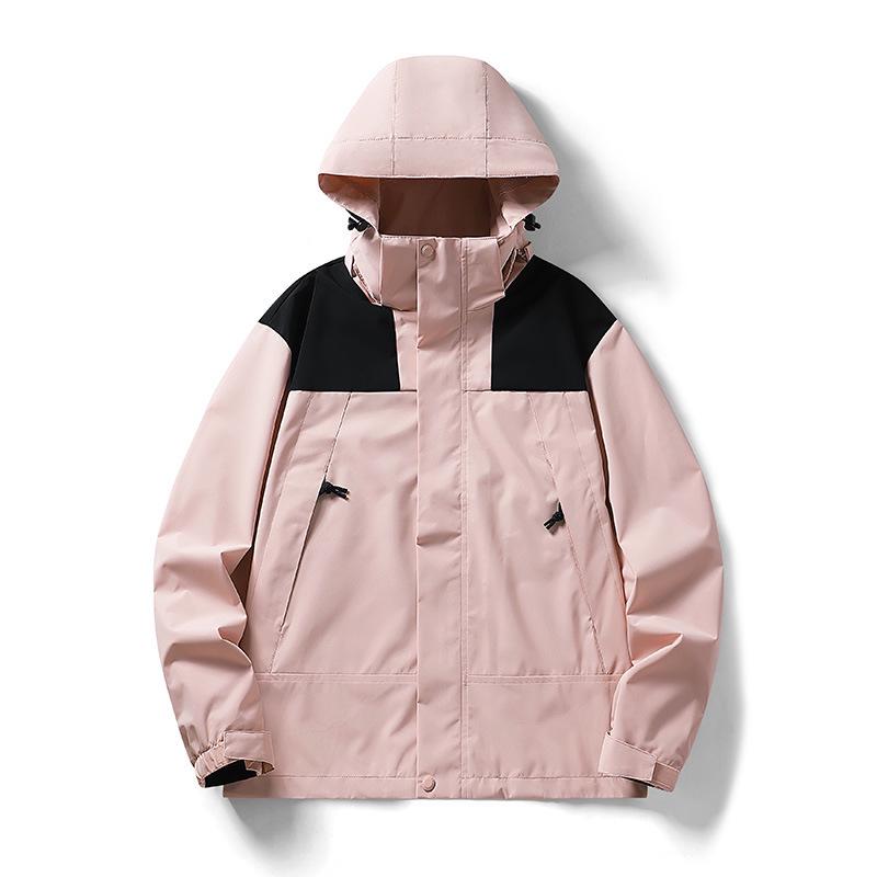 Mountain Couples' 3-in-1 Detachable Fleece-Lined Windproof Hiking Suit