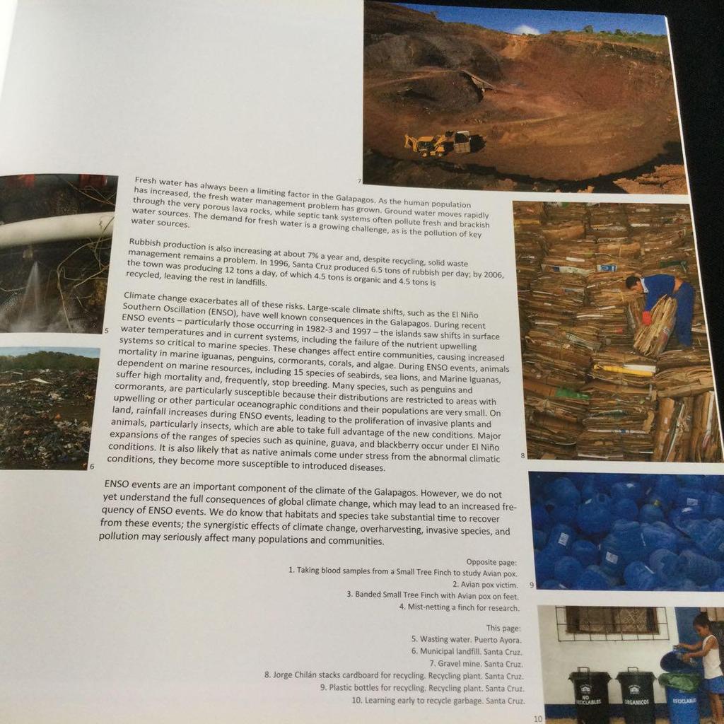 [USED] Galapagos Islands Photo Collection Nature South America Animals Foreign Books English Ecuador Ocean Volcano Book