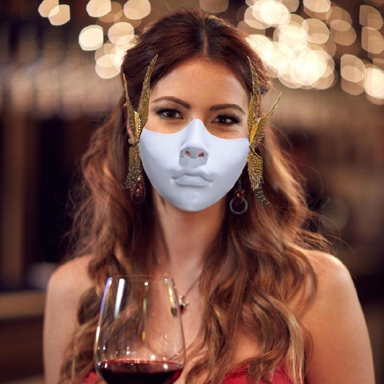 Mechanical Mask with Wing Masquerade Mask Half Face Mask Masquerade Costume Accessories For Women Men Halloween Cosplay