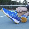 New professional badminton shoes men's and women's breathable lightweight table tennis carbon board indoor training casual sports shoes