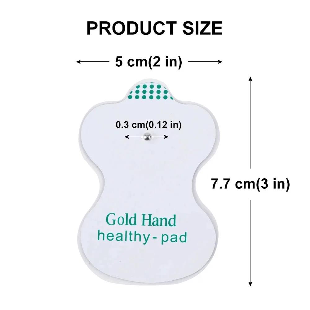 10/20/50 TENS Electrode Pads Conductive Gel Pads EMS Muscle Stimulator Self Adhesive Replacement for Body Therapy Patch Massage