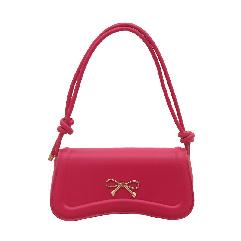 Korean Niche Underarm Bag Women's 2025 New Trendy Fashion Portable Small Square Bag Niche Design Foreign Style Messenger Bag