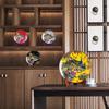 Creative Ceramic Plates Decorative Ornaments Home Decor Hanging Plates Handicrafts Living Room Wine Cabinets Decorative Plates
