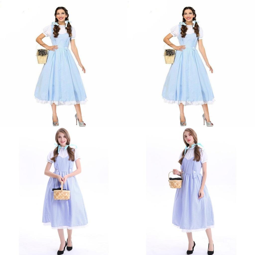 Alluring Plus Size Retro Farm Dress For Women Crafted From Highquality Cotton Blend For Fun Cosplay