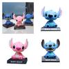 Lilo Stitch Shaking Head Doll Car Ornament Toy Pvc Action Figure Decoration Gift