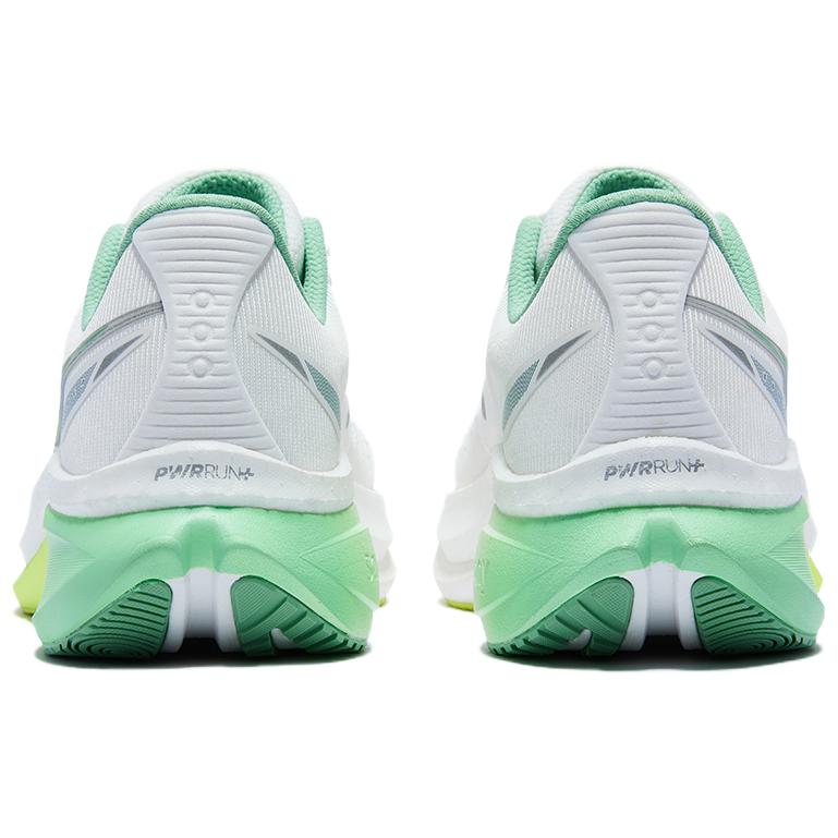 Saucony TIDE Wave 4 Mesh Breathable Rebound Running Shoes Unisex White S28279-4