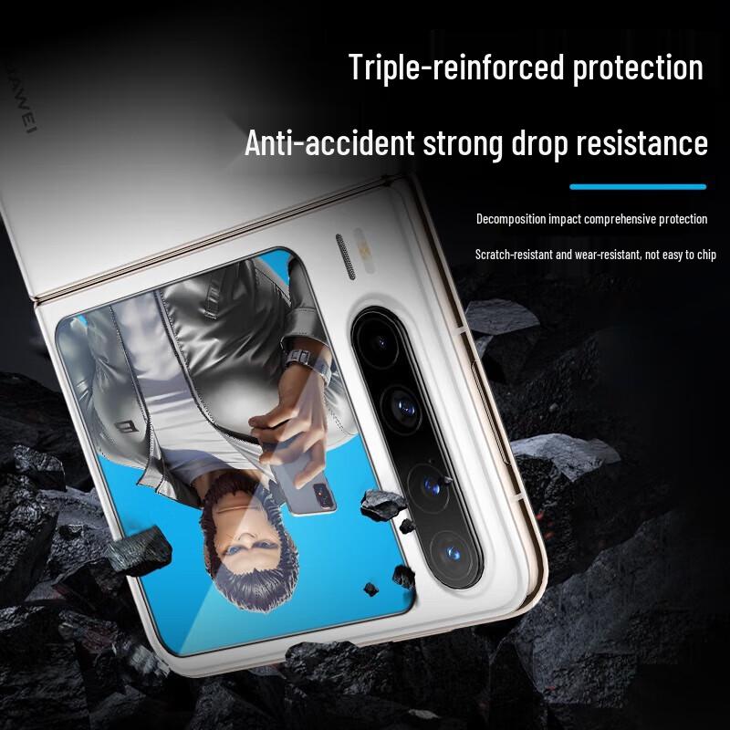 Blue Gorilla Mr. Huawei Pura X Camera Lens & Screen Tempered Glass Protector