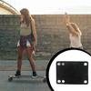 2 Pieces Skateboard Risers Shock Absorption Rise Pads Outdoor Height Increase Washer Protective Sports Skate Board Gasket