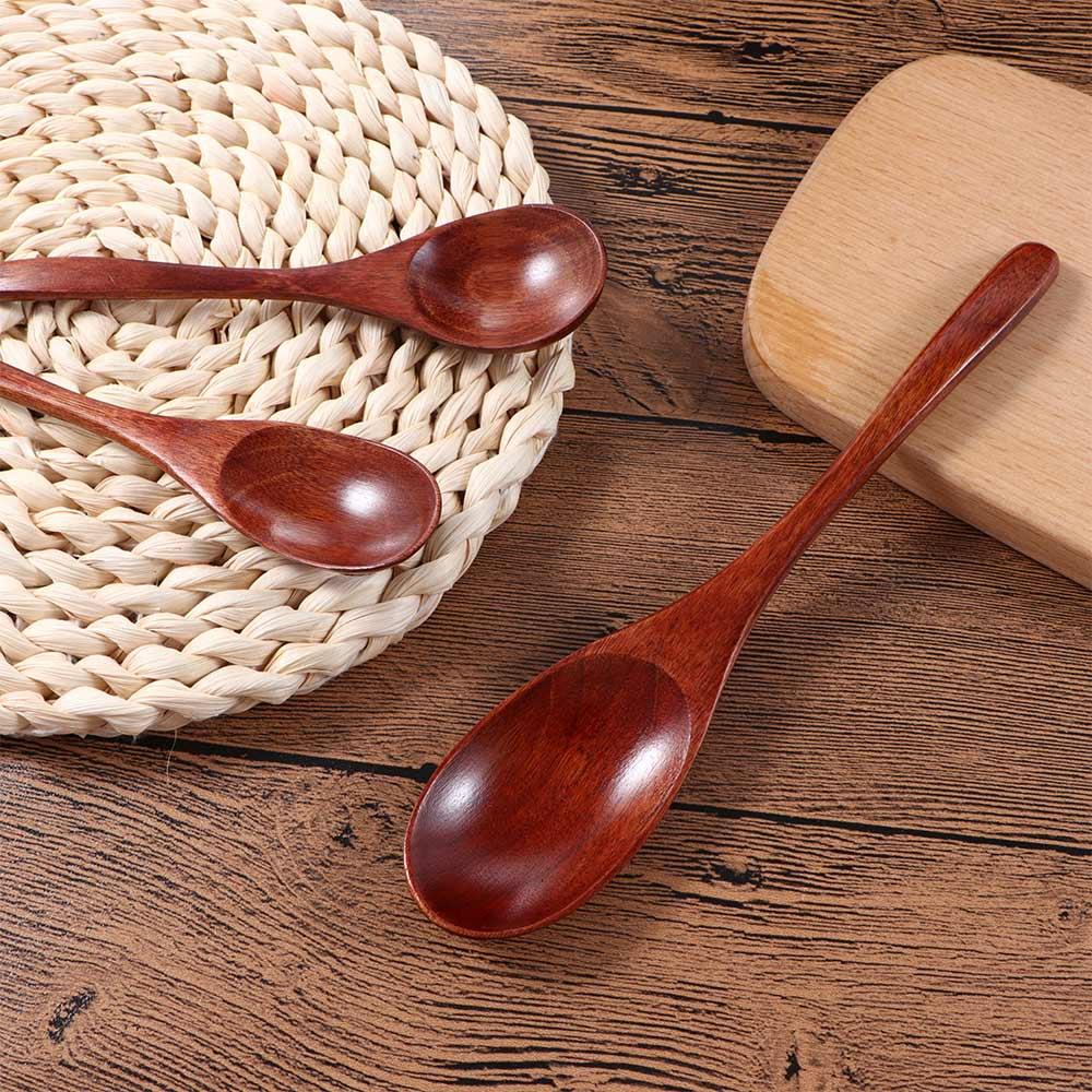Stirring Dessert Flatware Kitchen Tools Mixing Soup Spoons Coffee Spoon Wooden Spoon Tea Spoon