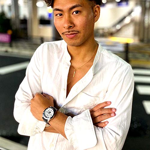 July Hawaiian Jewelry Necklace, Bar, Scroll, Wave, Hypoallergenic, Surgical Stainless Steel and Pink Gold, 40cm-45cm