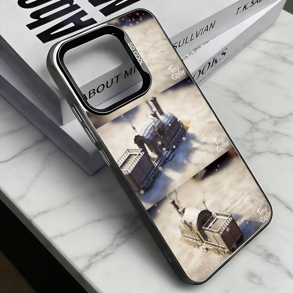 Game Tiny Glade Phone Case For iPhone 17,16,15,14,13,12,11 Plus,Pro Max,XS,Colorful Silver Black Cover