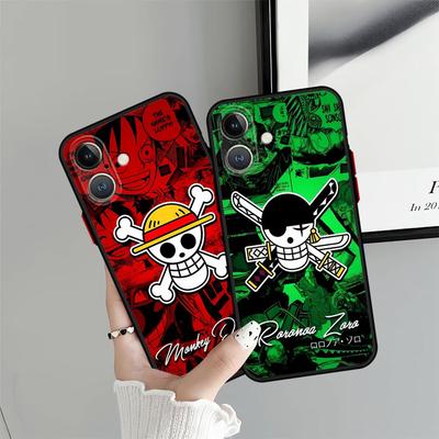 Anime O-One Pieces Back Phone Cover Case for iPhone 15 Plus 13 Mini 12 16e 17 Air XS 14 11 16 Pro Max 7 8