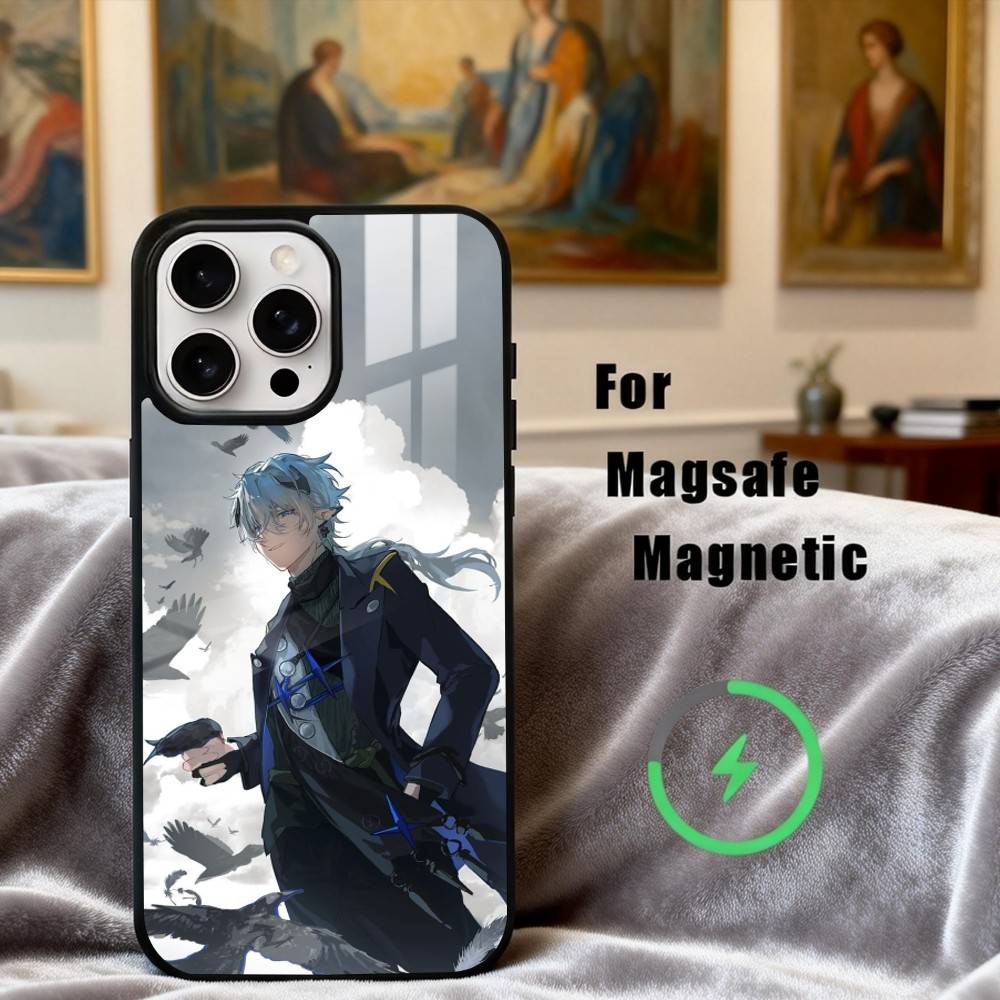 A-Arknight-T E-Enfield G-Game Phone Case For iPhone17,16,15,14,13,12,11 Plus,Pro Max Magnetic For Magsafe Wireless Charging