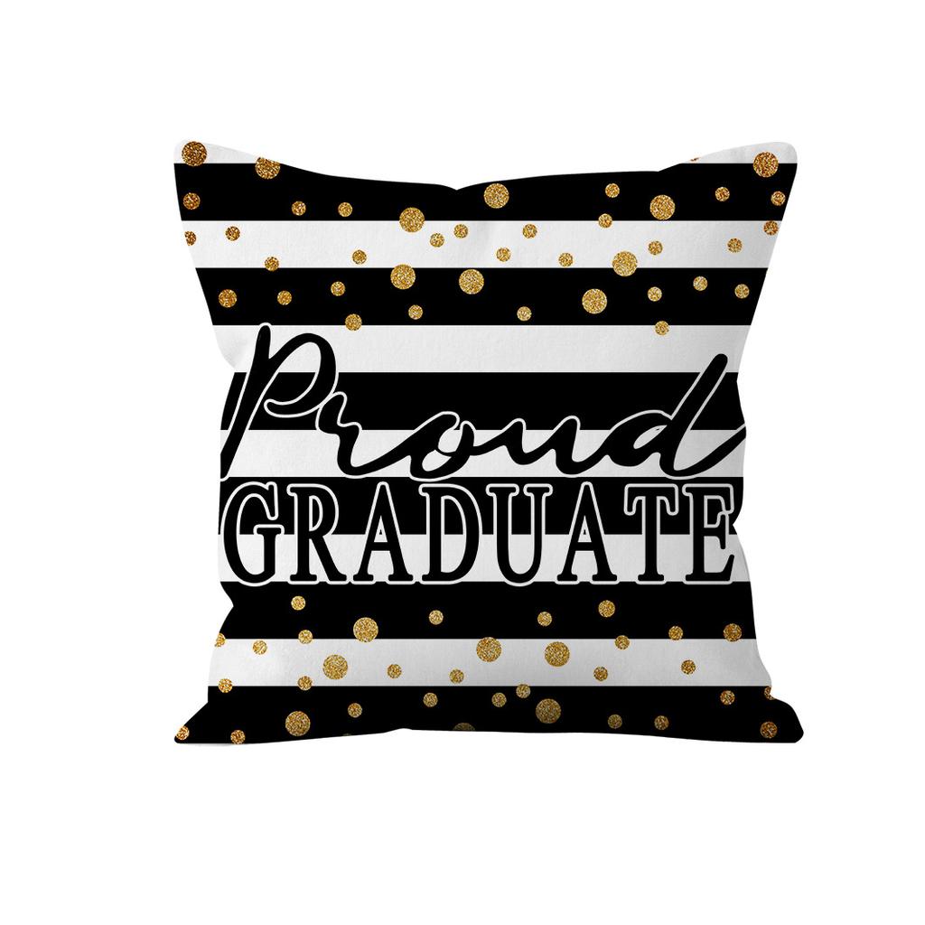 New Graduation Season Series Pillow Covers for Starting Graduation Gifts Home Sofa Decoration Pillow Cushion Cover