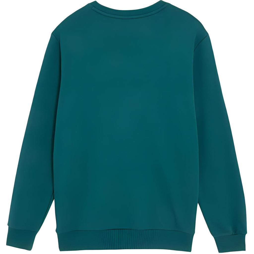 Puma Essentials Crew Sweatshirt With Simple Logo Print Men Sweatshirt Green 683871-24