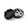 4 SZTUKI 55mm 65mm nakładka na środek felgi do modelarstwa samochodowego emblemat nakrętka piasty pasująca do VW Volkswagen Golf Sharan Passat Tiguan Akcesoria