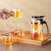 Teapot With Infuser Thickened Glass Heated Resistant Tea Pot One-button Filtering Tea Separation Kettle Tea