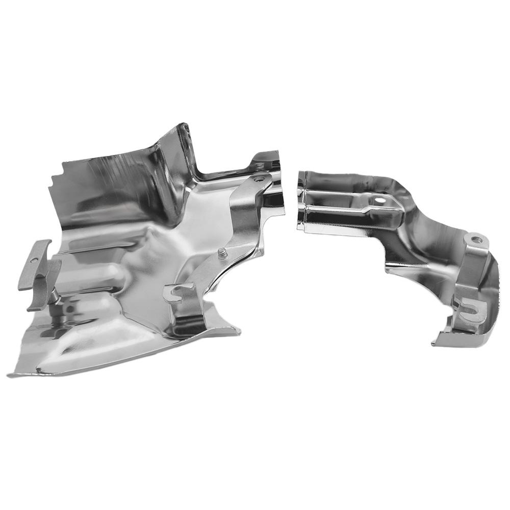 Motorbike Part Engine Transmission Interface Trim Cover Chrome Iron Compatible For Harley-Davidson Softail 2007-2017 Models
