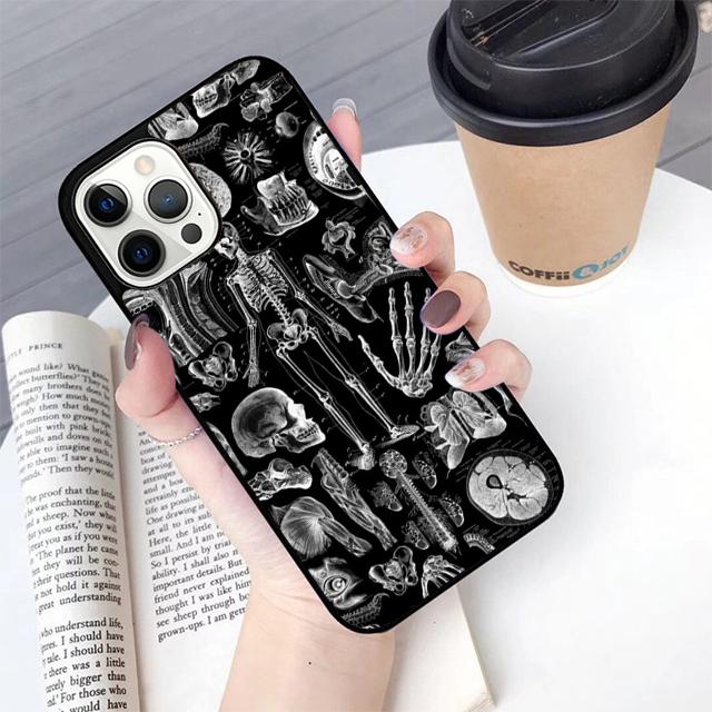 Human Anatomy Phone Case For Apple iPhone 17 Air Pro Max Plus Coque For iPhone 17 Air 14 15 16 13 12 Max Cover