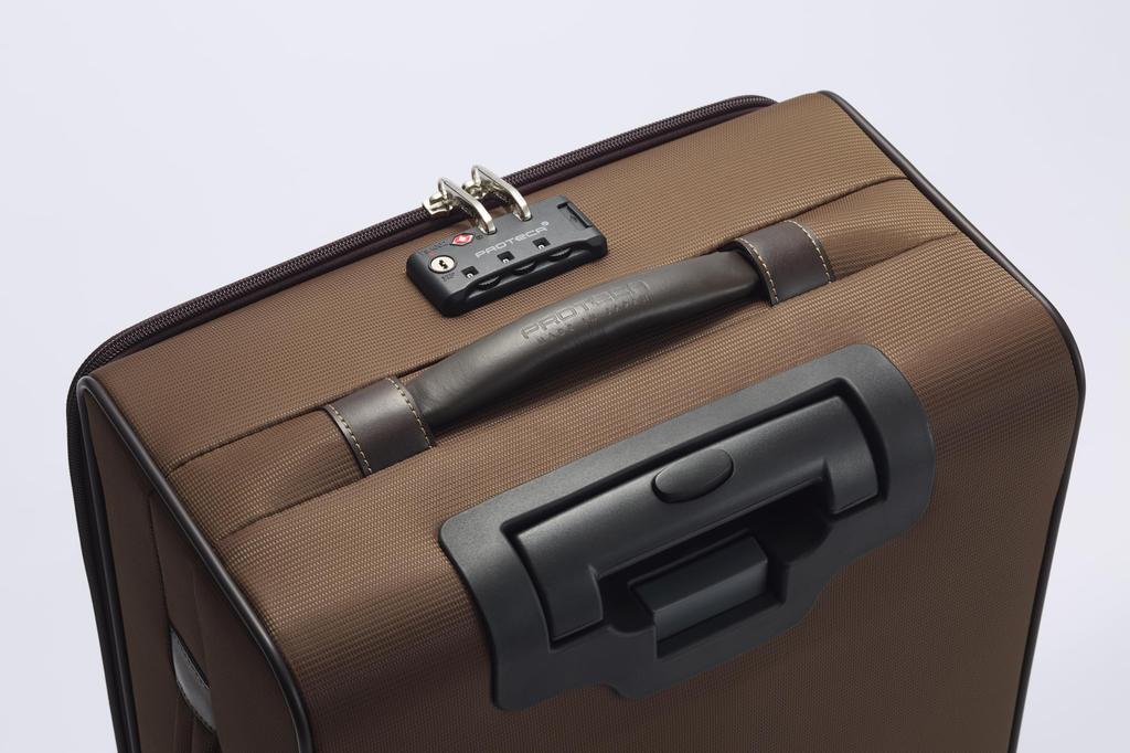 Proteca Solie 3TR Carry-On Suitcase, No. 12872, 31L, 2.6kg, Brown