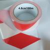 Tape Red Flagging Tape Safety Warning Tape Caution Tape Non-Adhesive Red White Barricade Tape