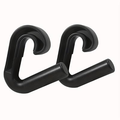 2Pcs Hooks Fitness Handle Multi-Functional Exercise Suspension Grip Pull Down Machine Attachment Non Slip For Gym Strength Train