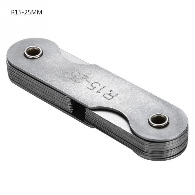 R7-14.5mm Tool Steel Radius Gauge Measuring Tool Radius Fillet Gauge Sliver