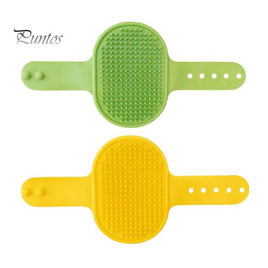 Brosse à gratter pour chat - Gant autonettoyant pour coin mural - Outil de massage - Peigne doux en silicone pour chat - Dents faciles à installer - Épilation des poils de chat pour chaton