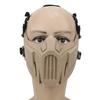 Half Skull Face Shield Tactics Protection Cover Guard Breathable for CS Outdoor Survival Game Cosplay