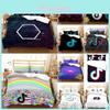 Stylish Tiktok Pattern Bedding Set Featuring Soft Material For Ultimate Comfort