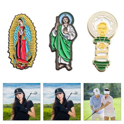 Elegante Emaille Brosche Hutclip Anstecknadel Handgefertigt Rucksack Revers Abzeichen Accessoire für Kirchenversammlungen Oder Alltagskleidung