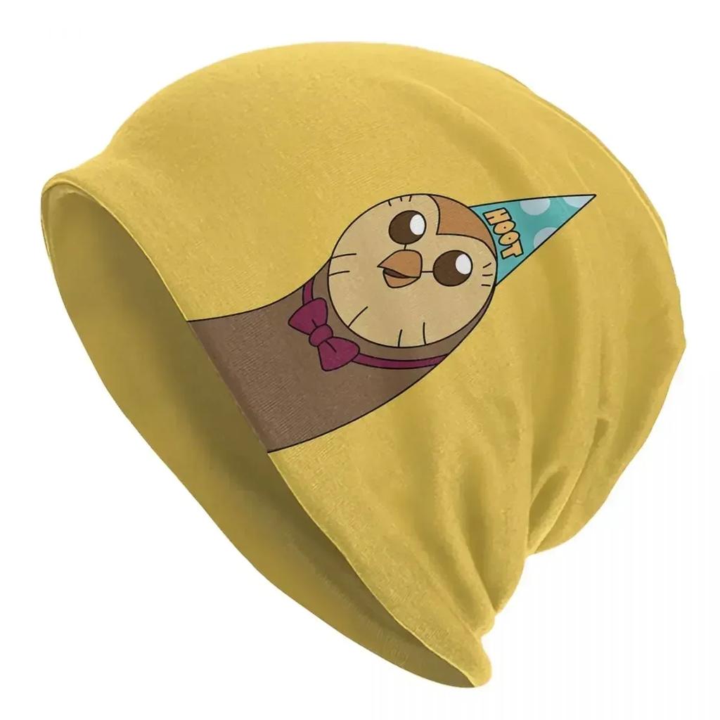WoUnisex Unisex Chibi Owl House Winter Skullies Beanie Accessories Kawaii Bonnet Knit Hat Unique Warm Caps Christmas Gift Idea