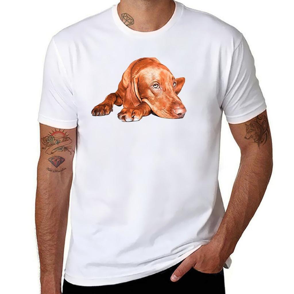 Hungarian Vizsla Tshirt Halloween Casual Tshirt
