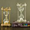Metal Time Hourglass Vintage Home Decor 30min Timer Art Craft Sand Clock Hourglass Timer Luxury Creative European Style Gift
